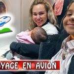 PREMIER VOYAGE EN AVION POUR BÉBÉ ✈️/ Incroyable talent c'est parti !