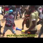 Un présumé milicien arreté par les sécurités et  a échappé aux linchages des manifestants à ADEWUI.