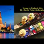 Voyage en Thailande 2000 - 04 Marché Flottant de Bangkok - Film et Musique de Vinh-Thien Quach.