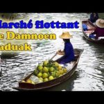 Visiter la Thaïlande : le marché flottant de Damnoen Saduak