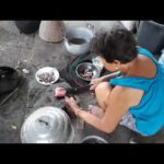 Eric thailande   dans un village de thailande du nord-est issan