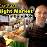 The best night market in Bangkok | Street food | Cheap shopping | Cold beers #livelovethailand