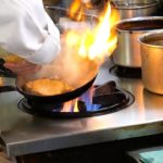 Good-old western-style restaurant in Asakusa - Pork saute and Dry Curry 浅草　ポークソテー　豚　洋食　炒飯