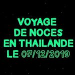 Voyage de noces Thaïlande cyrièle et Logan