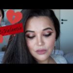 ♡ ?❤️ Maquillage SAINT-VALENTIN (pas cher) ? + 6 idées de coiffures rapides ❤️? ♡