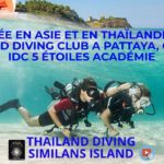 Plongée en Asie et en Thaïlande avec Thailand Diving club a pattaya, centre idc 5 étoiles académie