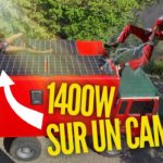 La plus grosse installation de panneaux solaires pour la VanLife
