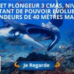 Brevet plongeur 3 CMAS, Niveau permettant de pouvoir évoluer à des profondeurs de 40 mètres maximum