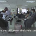 Thaïlande:les coiffeurs coupent gratuitement les cheveux des travailleurs médicaux contre le COVID19