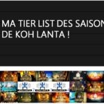 MA TIER LIST DES SAISONS DE KOH LANTA !