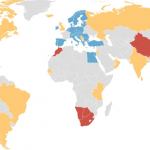 oÃ¹ peut-on voyager ? Notre carte des pays ouverts et des restrictions pour les touristes franÃ§ais